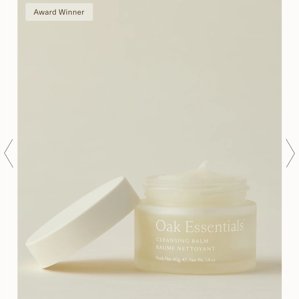 Oak Essentials Cleansing Balm and Face Polish Skincare Bundle